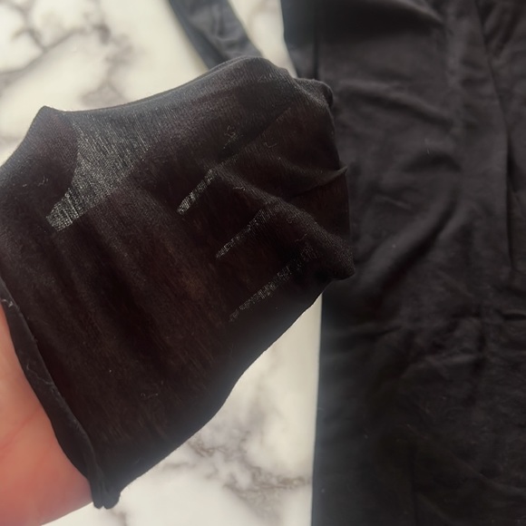 Kristensen du nord long sleeve black top - Picture 5 of 7